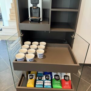 Meuble pour machines à café